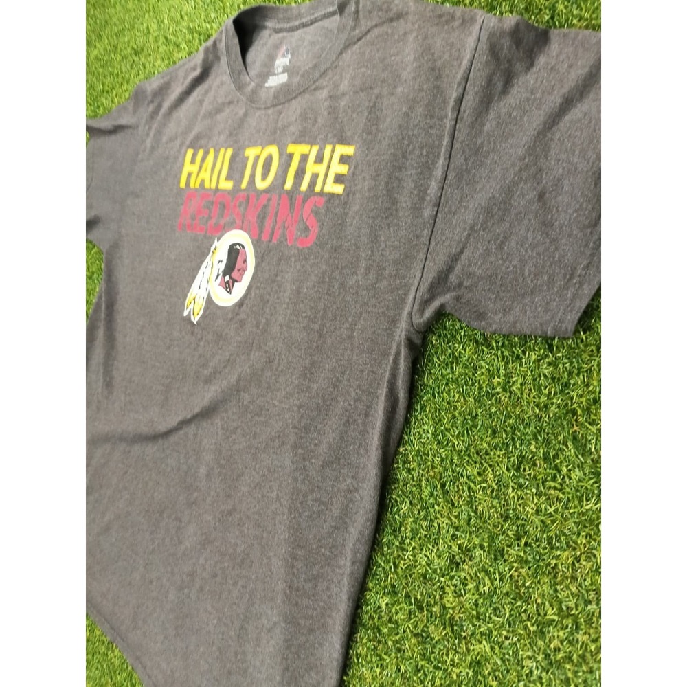 Washington Redskins T-Shirt Mens‎ Large Gray Majestic HTTR Football  NFL - Picture 8 of 8
